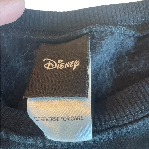 Disney Sweater Mickey Mouse Graphic Crew Neck Pullover Womens Med Halloween 0073 - Picture 2 of 8